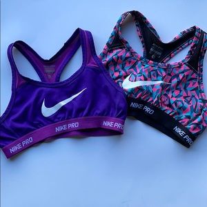 KIDS NIKE PRO SPORTS BRAS